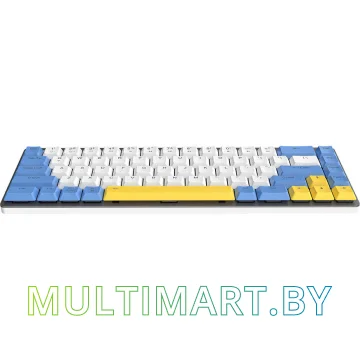 Клавиатура Dareu EK868 (Kaihl Red, White-Blue-Yellow) картинка 3